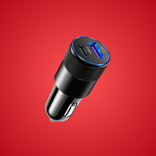 Baseus – 65W Dual USB-C Quick Car Charger
