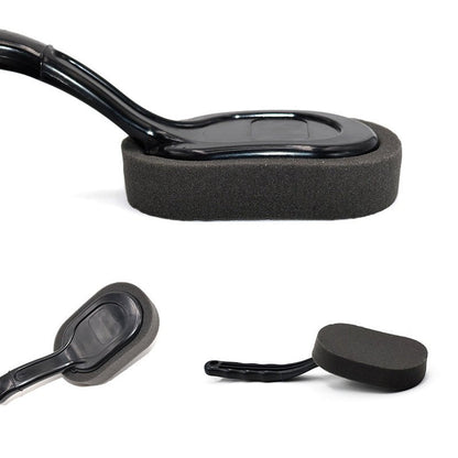 car-tire-waxing-long-handle-sponge-brush-black