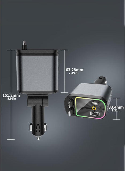 hoco-4-in-1-fast-charger-size