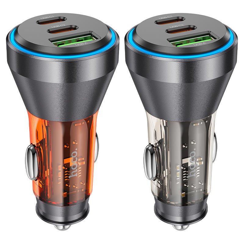 hoco-car-charger-nz12d-triple-port