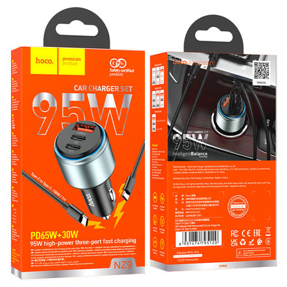 hoco-nz9-95w-3-port-car-charger-packaging