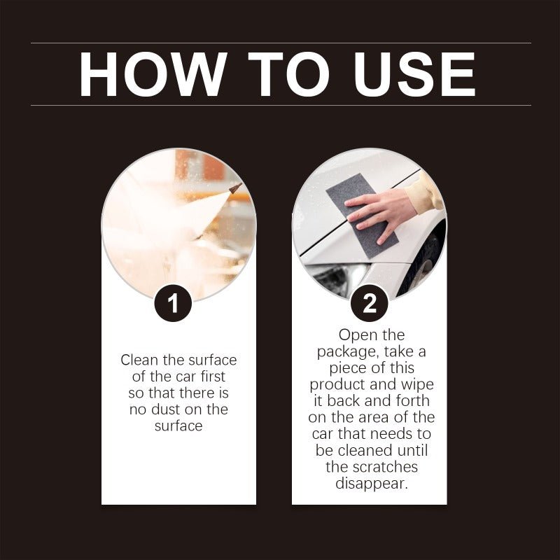 RayHong Car Scratch Remover Cloth Kit